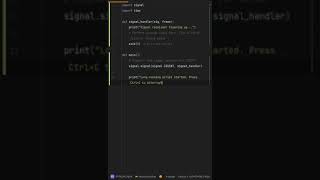 How to handle interrupts in long-running scripts? Stop Your Script Gracefully Handling Signal