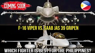 Saab Jas 39 Gripen VS F-16 Viper : Which Fighter is Best for The Philippines ❗️❗️❗️