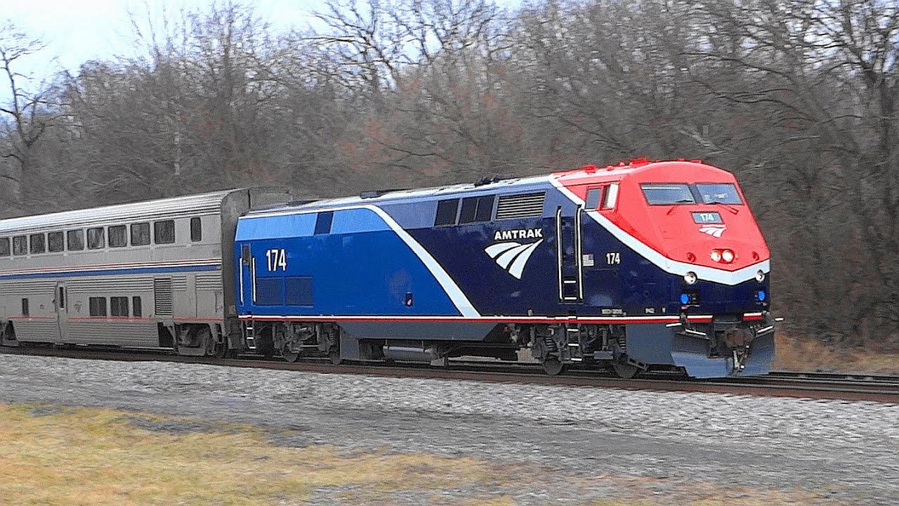 Amtrak's First P42DC To Be Painted In Phase VII Scheme - YouTube