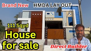 111 Sqyd brand new house for sale