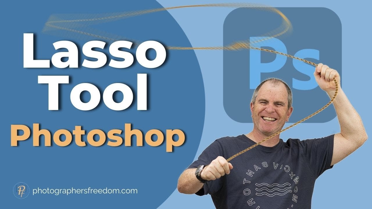 Lasso Tool In Photoshop - Selecting Curved And Straight Edges - YouTube