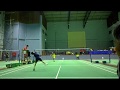 jeremy  vs elton Kejohanan Badminton Tertutup Remaja Tuaran 20150311