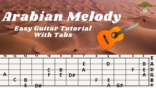 Arabian Melody | Easy Guitar Tutorial | WeGotGuru | Learn Music Online Free