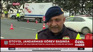 Otoyollar Jandarmayla 7/24 Güvende 🇹🇷🚨  🎥 TRT Haber