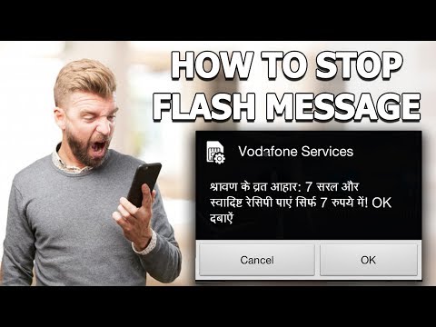 How to Stop/Disable Flash Message on Airtel, Idea, Vodafone, BSNL, Docomo