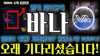 바나 코인전망 완벽 차트분석! 업비트 빗썸 거래중지!? 완전소각후 1600% 오래 기다리셨습니다! 빠로 확인 하세요! #바나 #바나코인 #바나코인전망