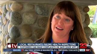 Local restaurants failing health inspections