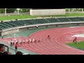 2019山口県中学通信陸上 3年男子100m予選5組