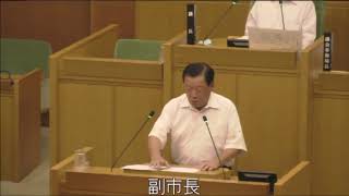 平成29年松原市議会第3回定例会（第1日目）議案説明・議案質疑等