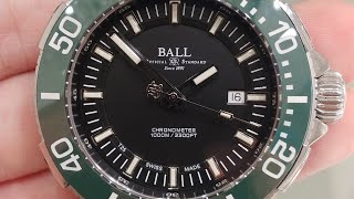 [呀chris講錶] BALL 1000米 / 鋼+鈦合金+tritium氣燈@銀聯鐘錶