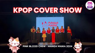 SHOW MASHUP KPOP - PINK BLOOD CREW 🩷 - FESTIVAL MANGA MANIA 31 MARS 2024