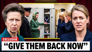 NOW: Princess Anne Forces Camilla Daughter To Return Queen Elizabeth’s Hidden Sapphire Collection