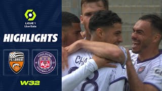 FC LORIENT - TOULOUSE FC (0 - 1) - Highlights - (FCL - TFC) / 2022-2023