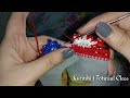 how to made crochet kureshi work on dupatta qureshia design dupatta simple اموزشگاه کوریشی قریشی