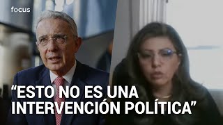 El reclamo de jueza a Álvaro Uribe durante audiencia de pleclusión