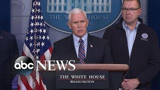 Vice President Pence speaks at coronavirus task force briefing