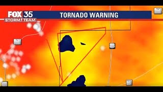 TORNADO WARNING in effect for Marion, Alachua counties