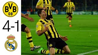 Borussia Dortmund 4-1 Real Madrid 2012/13