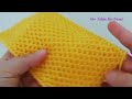 bal peteği örgü modeli düz Örgü bilmeniz yeterli baby blanket crochet