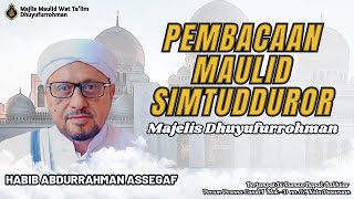 [LIVE] Pembacaan Maulid Simtudduror | Majelis Maulid Wat Ta'lim Dhuyufurrohman