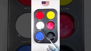 Satisfying Flag Color Mixing 🎨🖌️ pt - 77 #shorts #flagcolor #asmr #colormixing