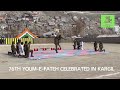 the 76th kargil liberation day yom e fateh was celebrated with great patriotism in kargil