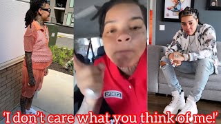 Young MA’s reaction to news that she is heavily pregnant