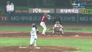 20130405 KIA 신종길 멀티히트 및 도루 장면