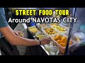 FILIPINO STREET FOOD TOUR Around NAVOTAS CITY | Street Foods in the Philippines