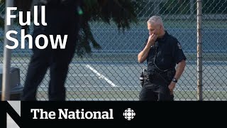 CBC News: The National | RCMP officer killed, Ottawa mayor testifies, NATO surveillance
