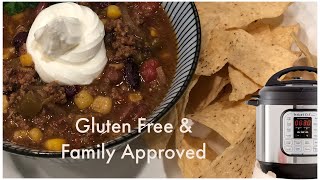 Gluten Free Slow Cooker Chili: Easy , Filling and Kid Friendly!