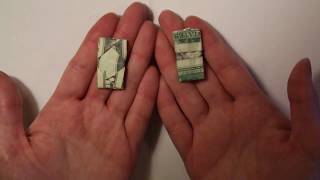 Folding Bills into Rectangles