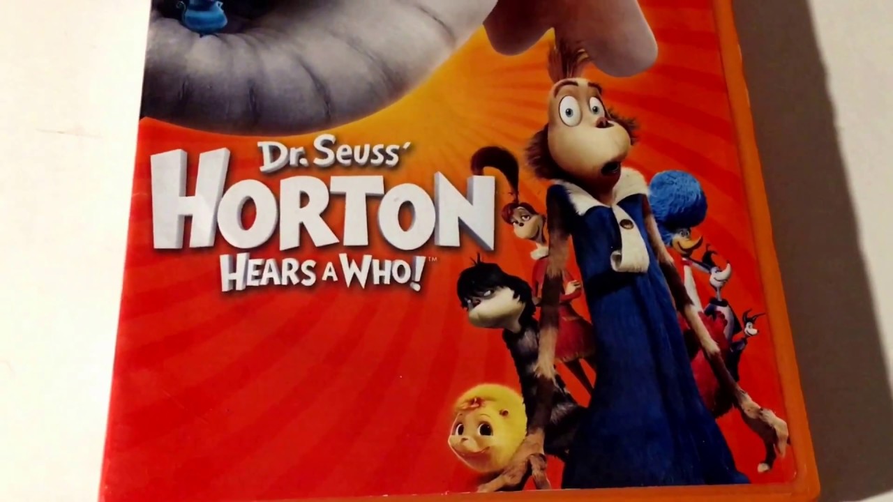 Dr.Seuss * Horton Hears A Who! * Animated Cartoon * DVD Movie ...