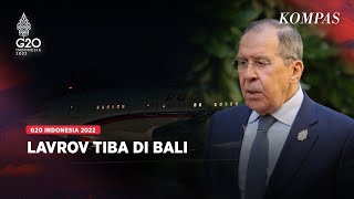 Menlu Rusia Lavrov Wakili Putin di G20 Indonesia