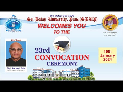 23rd Convocation Ceremony Youtube