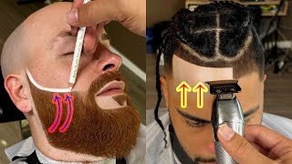 ✂️ BEST BARBERS IN THE WORLD 2023 💈 MOST BEAUTIFUL HAIRCUTS COMPILATIONS FOR MEN  💈 HAIRCUTS + BEARD