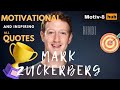 Mark Zuckerberg's Inspiring Journey: Motivational Quotes and Inspiring Stories | Motiv8 Hub Thoughts
