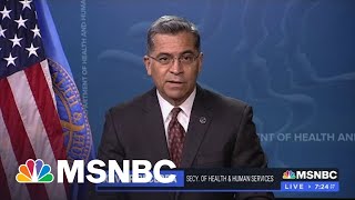 HHS Secretary Becerra On Monkeypox, 988 Mental Health Lifeline