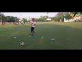 easy one touch passing football training yfc rurka kalan