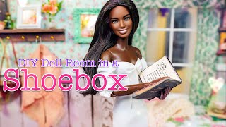 Easy DIY Doll Room from a Shoe Box: Cute and Creative