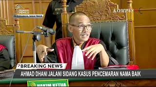 Sidang Ahmad Dhani, Pembacaan Nota Keberatan Digelar 12 Februari