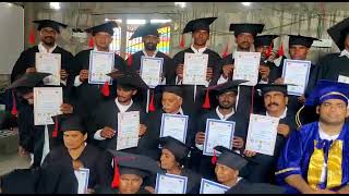 graduation as completed.  zion Raj international Bible College