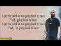 drake back to back lyrics