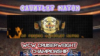 S2E1 M8 ME 20 Man Gauntlet Match for the WCW Cruiserweight Title