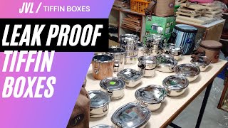 Leak Proof Tiffin Boxes | JVL Tiffin Boxes | சிந்தாமல் எடுத்துச்செல்ல சிந்தித்து வாங்குங்கள்...