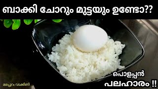 ബാക്കി ചോറും മുട്ടയും ഉണ്ടോ ??😱 അത്ഭുതപ്പെടുത്തും രുചിയിൽ 👍 snacks recipe 👍 Malappuram Vadakkini