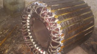 How do you 900 kVA cat exciter rotor winding #1k #shorts #short #youtubeshorts #youtube #winding #k1