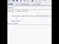 VISUAL BASIC 2008 HELLO WORLD APPLICATION