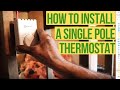 How To Install A  BASEBOARD HEATER THERMOSTAT