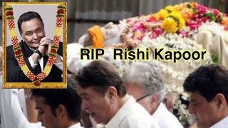 Rishi Kapoor last funeral ceremony latest video رشی کپور کی آخری رسومات